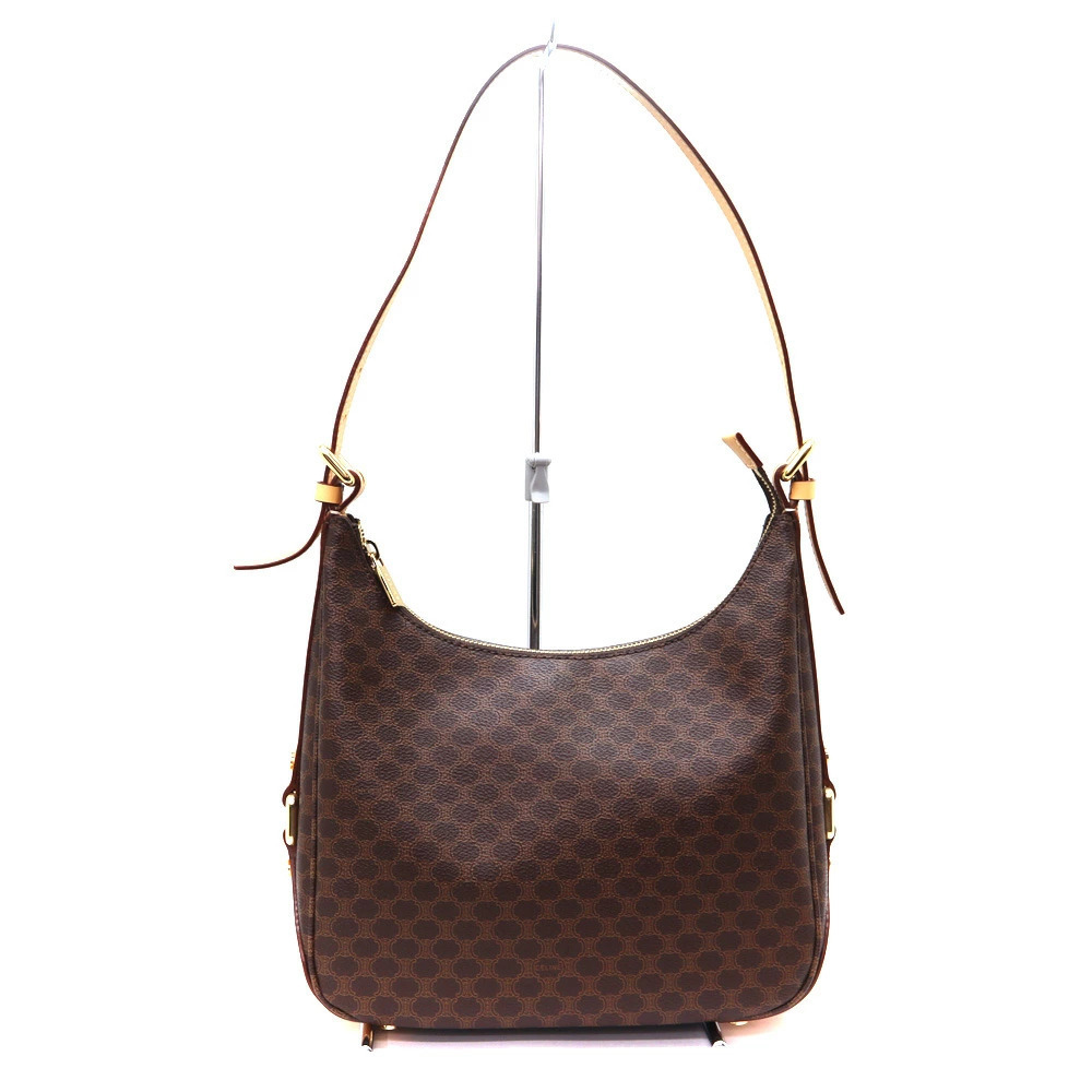 Celine One Shoulder Hobo bag leather brown